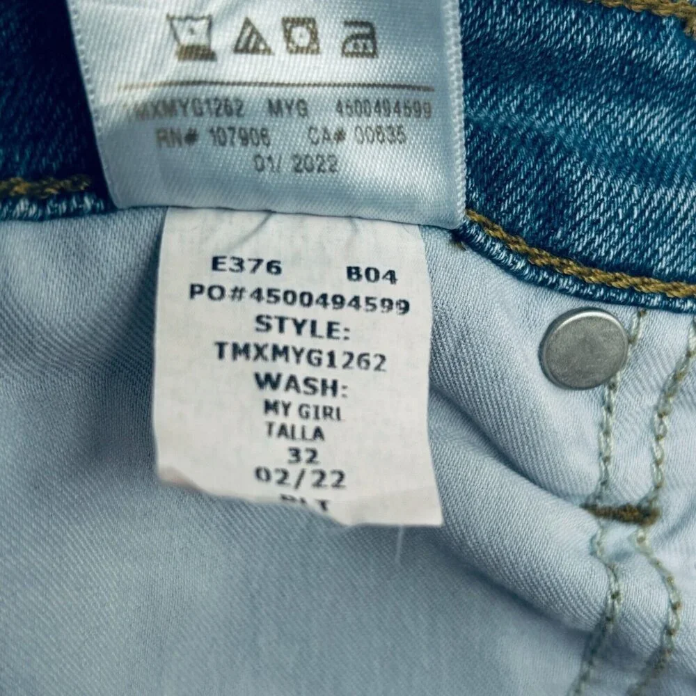 HUDSON Womens Lana Crop Jeans Size 32 Denim High Rise Slim Boyfriend My Girl NEW - Picture 15 of 15